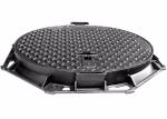 Watertight Locking Street Manhole Cover Single Sealed Round For Construction