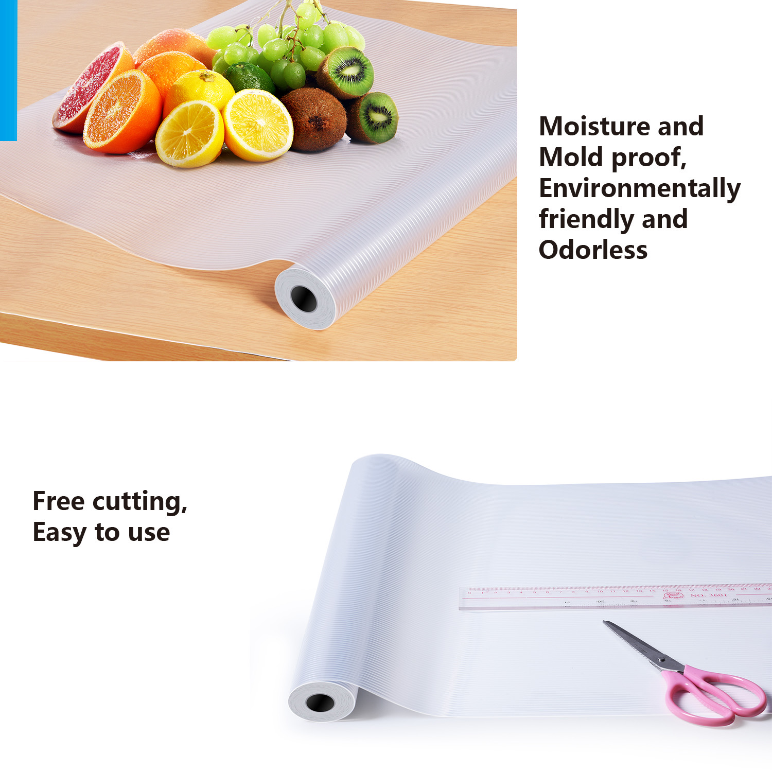 Rectangle Refrigerator Liners Washable Mats Pads for Home Kitchen Gadgets Accessories