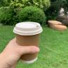 Buy cheap 8oz 12oz 16oz 24oz Sugarcane Bagasse Disposable Coffee Cups With Lids from wholesalers