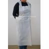 Buy cheap White Disposable Aprons On A Roll Medical Disposable Colored Hygiene PE Aprons from wholesalers