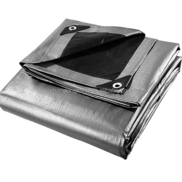Buy cheap Customized Green White Color HDPE Woven Fabric Waterproof Poly Tarp for Truck Cargo Cover from wholesalers