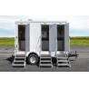 Buy cheap 3 Statio Trailer Portable Toilet Modern Style Non Slip Flooring from wholesalers