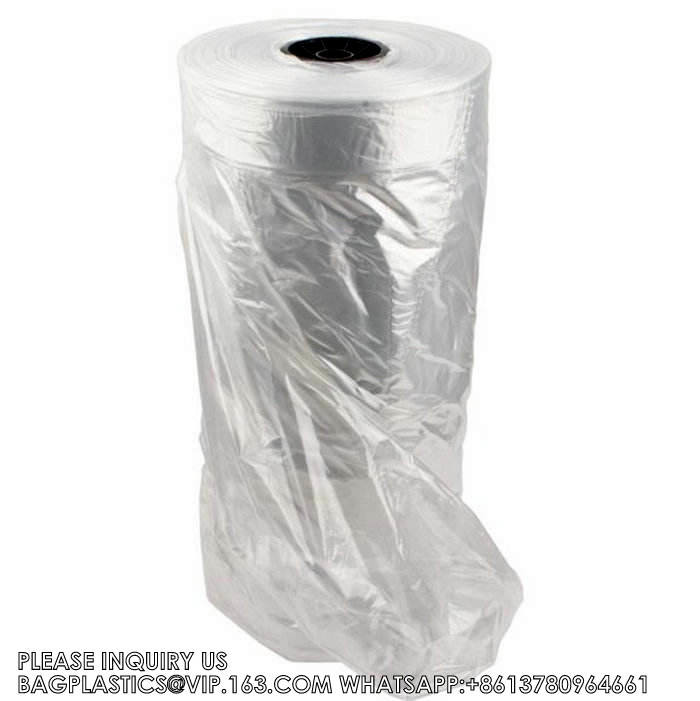 Wholesale 36 Inch Plastic Bag For Laundry Dry Cleaning Poly Bags, garment cover bags, dust cover, bags on roll