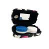 Buy cheap Heart Pattern Iron Contact Lens Travel Case Lovely Suitable For Women / Youth from wholesalers