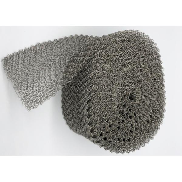 Width 400mm Gas Liquid Filter Mesh 0.25mm Silver Stainless Steel 304