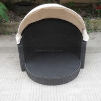 Buy cheap Indoor Rattan Daybed Natural and Cushions Included for Year-Round Enjoyment product