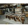 Buy cheap Luxury Custom Stainless Steel Pedestal Faux Marble Dining Table Home And Commercial Use from wholesalers