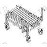 Buy cheap AGV Temporary Industrial Storage Trolley With 6" Silent Casters from wholesalers