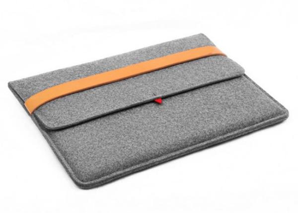 Buy cheap Light Grey Eco Friendly Wool Dustproof Felt Laptop Bag from wholesalers