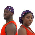 Custom Logo Silk Velvet Durag And Bonnet Set
