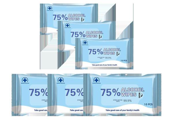 Buy cheap Professional Alcohol Disinfectant Wipes / Medical Alcohol Wipes Oem Service from wholesalers