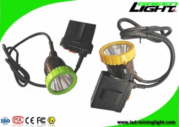Buy cheap Waterproof IP67 Mining Rechargeable LED Headlamp 3.7V 11.2Ah 50000lux For Hunting from wholesalers