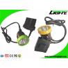 Buy cheap Waterproof IP67 Mining Rechargeable LED Headlamp 3.7V 11.2Ah 50000lux For Hunting from wholesalers