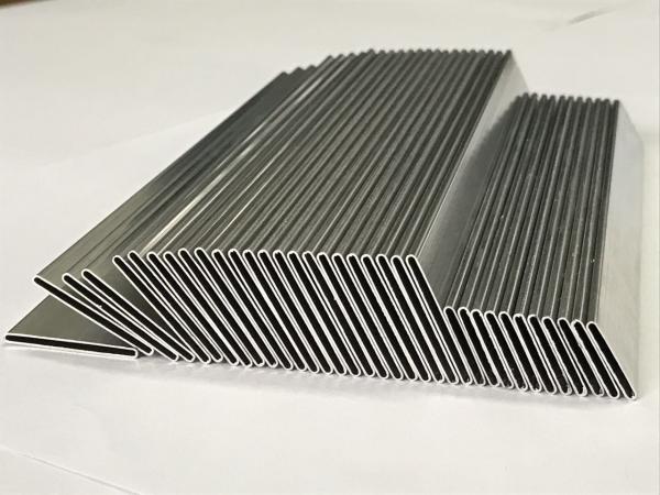 Buy cheap 0.3mm Thickness Vertical Industry Silver Radiator Tube 42mm Width from wholesalers