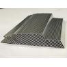 Buy cheap Flat Shape High Brightness Aluminum Radiator Tube 22 * 2.0mm from wholesalers
