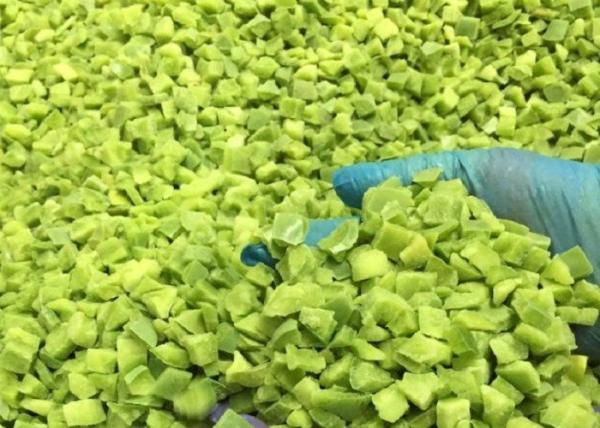 Buy cheap OEM Services 10KG/carton IQF Frozen Green Pepper IQF Frozen Food For Supermarkets from wholesalers