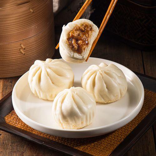Buy cheap Contains Meat Wholesale Barbecued Pork Chinese Bun Quick-Frozen Buns Wheat Flour Food from wholesalers