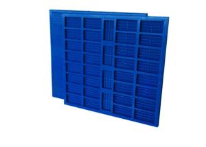 China Mining Modular Type Polyurethane Vibrating Screen Panel 1150MMX1000MMX30MM on sale