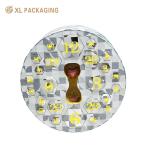 Customized Round 25 Advent Calendar Packaging Box For Gift Cosmetic Craft