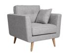 Fashion Linen Reclining Sofa / Tan Linen Sofa Modular Living Room Furniture