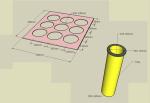Rubber Polyester Filter Cartridge , 0.3 - 0.5um Synthetic Oil Filter