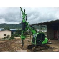 Buy cheap Construction Stratum Bored pile rig machine , Pile Driving Machinery Mini product
