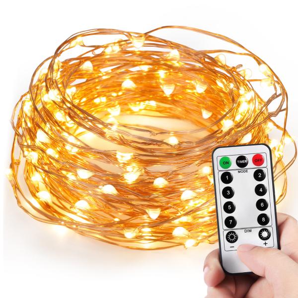 Buy cheap Indoor 5M 3V Copper Decorative LED Fairy String Lights from wholesalers