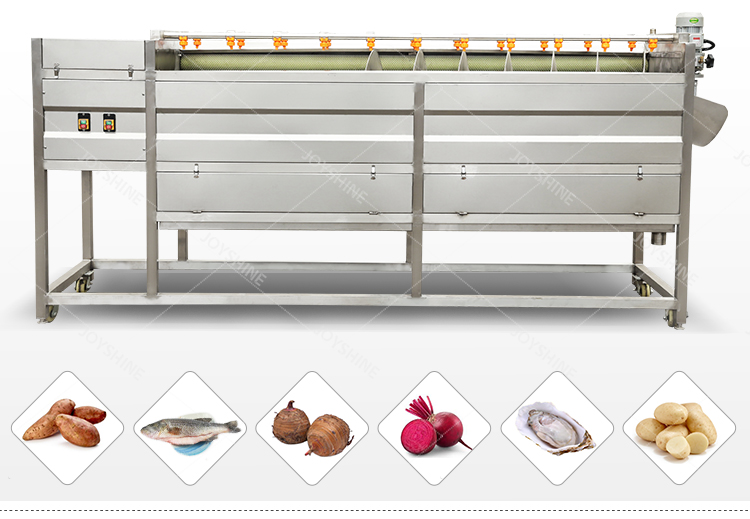 Diamond Spiral Shaft Carrot Potato Cleaning Peeling Machine for Food Beverage Shops