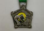 Buy cheap Durable Custom Sports Medallions , Promotional Awards Ribbon Running Race Medals from wholesalers