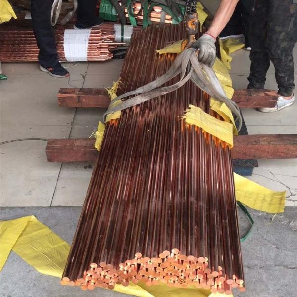 Buy cheap Hot Rolled Copper Round Bar Diameter 10 - 300mm C12000 SF-CU Copper Rod from wholesalers