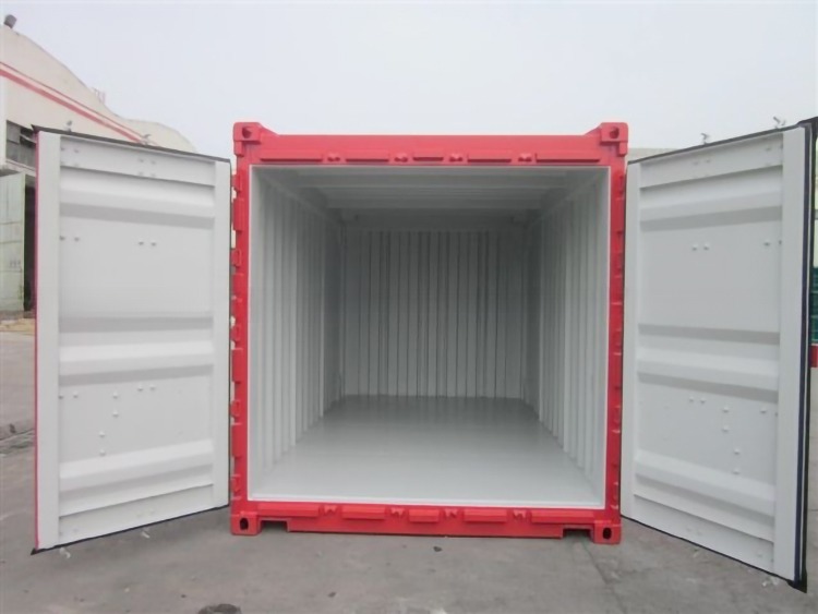 BV/LR/DNV Approved 15ft Dry Closed Box Offshore Container with 17 CBM Capacity and Corten Steel Material