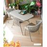 Buy cheap Soft Doll Cotton Cushion Contemporary Style 3Piece Outdoor Patio Table and Chair Set from wholesalers