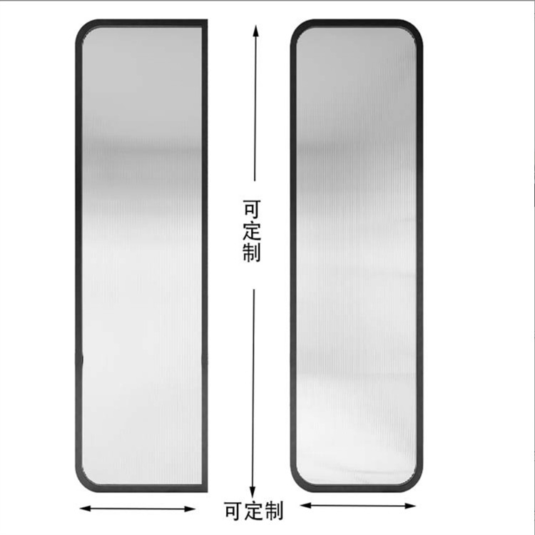 6mm 8mm Tempered Rainbow Patterned Glass Partition For Bathroom Washroom