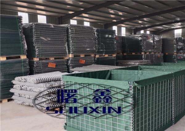Buy cheap Mil6 Galfan Military Hesco Fence With Long Life Time from wholesalers