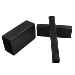ASTM 7mm Black Metal Square Tubing S235JR 2 Inch Black Steel Pipe