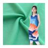 Buy cheap Burgundy Polyester Knitted Dry Fit Eyelet Jersey Fabric Breathable For Sports Wear from wholesalers