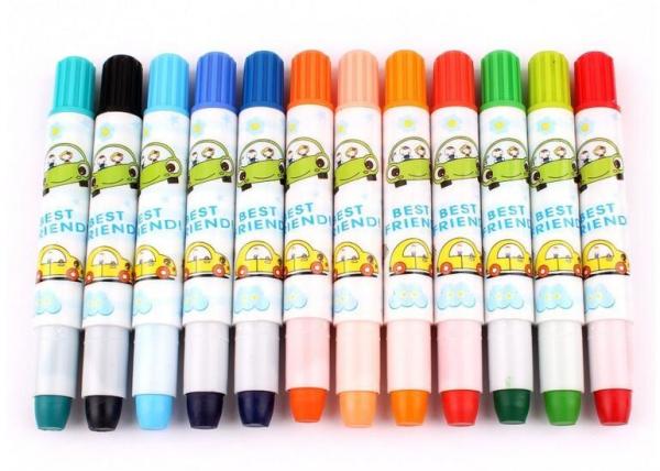 24 Colors Eco-friendly fancy Non-toxic wax crayon set/ Cheaper 24 colors