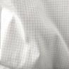 Buy cheap White Cotton Polyester Carbon 4mm Grid Anti Static Tessuto Panno from wholesalers