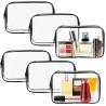 Buy cheap Clear Toiletry Bag Cosmetic Makeup Bags Set, Portable Travel Makeup Bags Zipper PVC Cosmetic Pouch from wholesalers