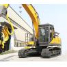Buy cheap CCC Road Construction Machinery , Diesel XCMG Forest 21 ton Excavator Hydraulic Rotating Log Grapple XE210F from wholesalers