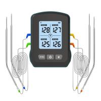 Buy cheap Rechargeable Wireless Meat Thermometer With 4 Probes BBQ Grill product