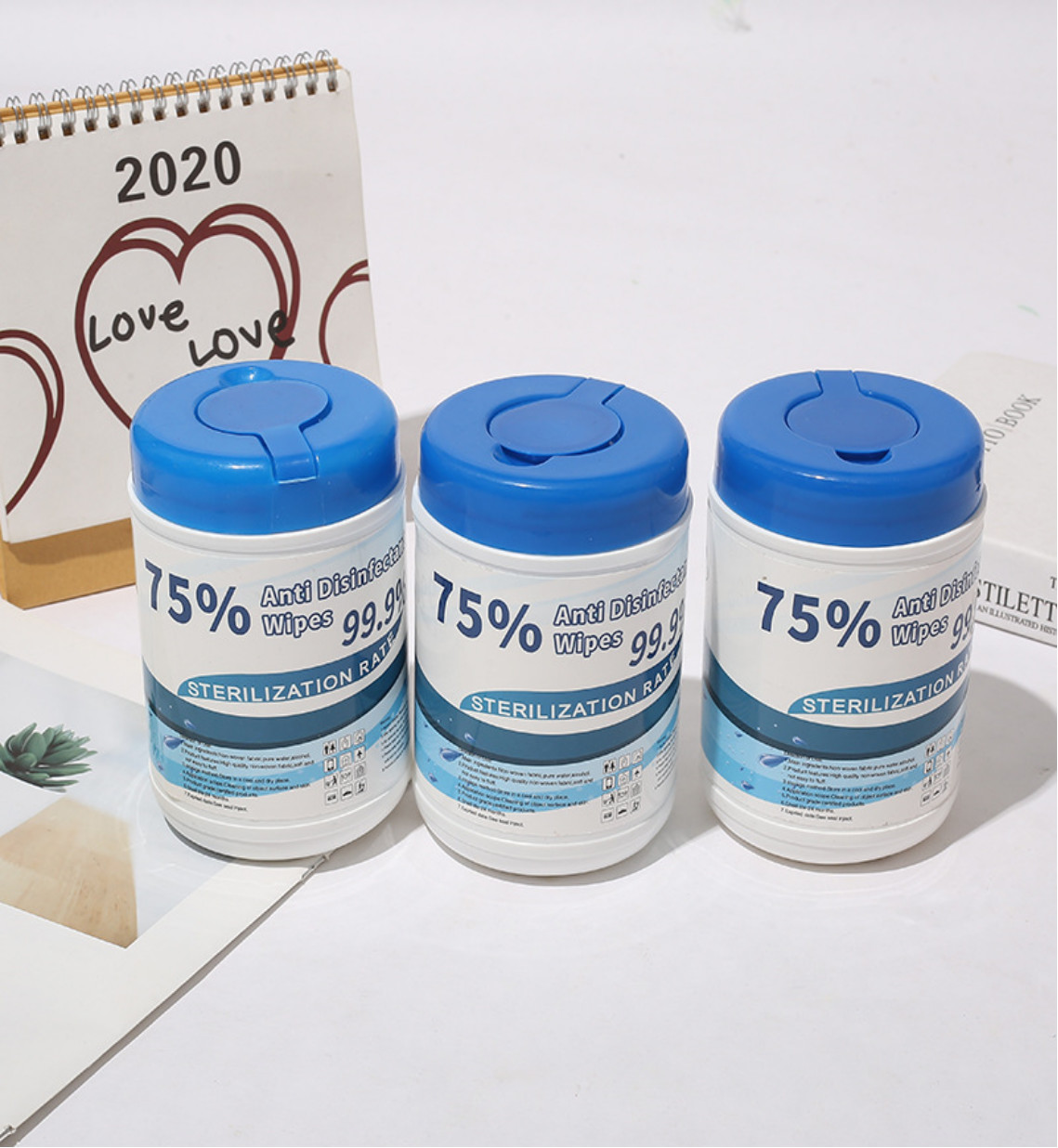 OEM Antiseptic 75% Alcohol Wet Wips Kill Germs And Virus