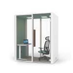 Modular Office Pod Meeting White Small Indoor Multiple Person