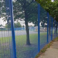 Buy cheap heavy gauge small hole welded wire mesh fence for Anti climb security fence 358 product