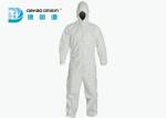 PP PE Sterile White Full Body Disposable Coveralls