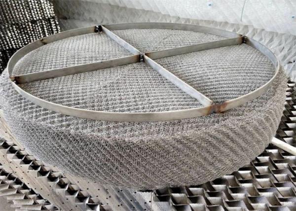 Buy cheap Plain Weave Round York 431 Demister Stainless Steel Mesh Pad from wholesalers
