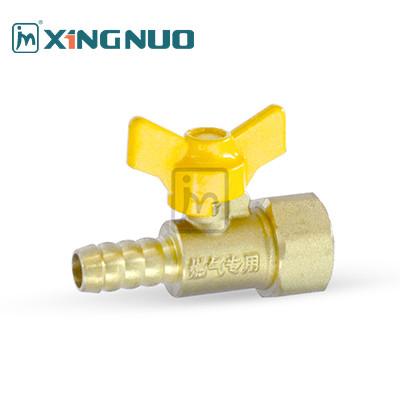 butterfly handle lever external thread HEX for kitchen Industrial Forged Brass