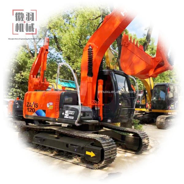 Buy cheap Used hitachi zaxis 120 electric crawler mini excavator tracks excavator jobs from wholesalers