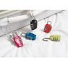 Buy cheap Zinc Alloy TSA 4-digital travel lock& Fashion Design silver Tsa Luggage Lock& 69.5g Tsa Bag Number Lock from wholesalers