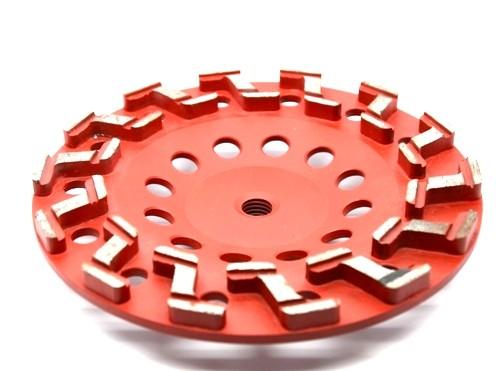Buy cheap 7 Inch Metal Bonded Diamond Grinding Wheel For Concrete Grinding from wholesalers